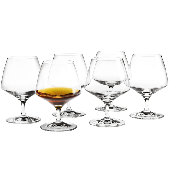 Holmegaard Perfection Konjakglas 36 cl 6 st, Klar
