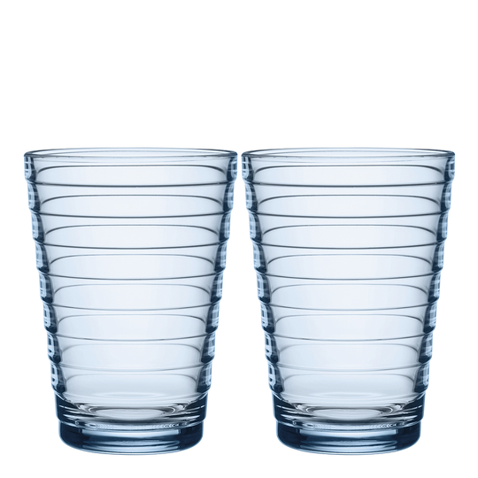 Iittala - Aino Aalto Glas 33 cl 2-pack Aqua