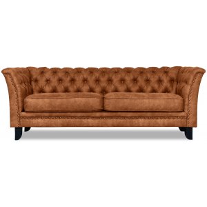 Chester Bridge 3-sits soffa - Vintage Cognac