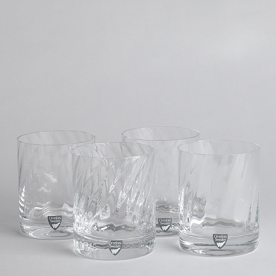 Orrefors - SÅLD Tumblers "Helena" Glas 4 st