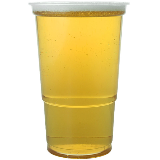 Ölglas i Plast 50-pack