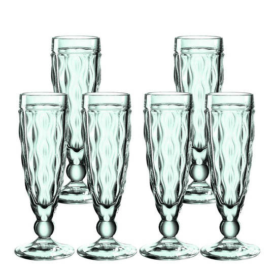 Leonardo - Brindisi Champagneglas 14 cl 6-pack Grön