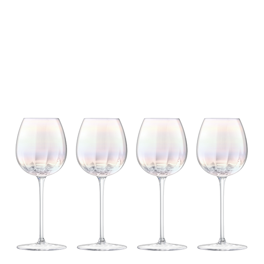 LSA INTERNATIONAL - Pearl Vitvinsglas 32,5 cl 4-pack