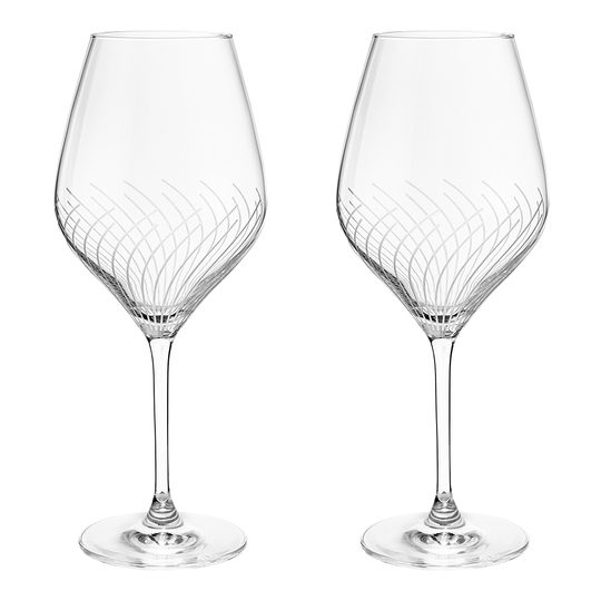 Holmegaard - Cabernet Lines Rödvinsglas 52 cl 2-pack Klar