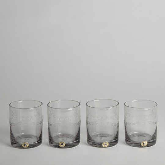 Reijmyre Glasbruk - SÅLD Tumblerglas "Antik" 4 st