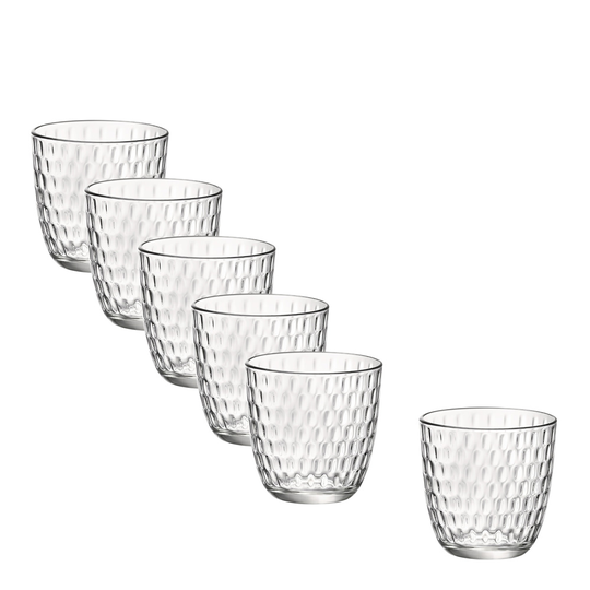 Modern House - Aqua Vattenglas 29 cl 6-pack Klar