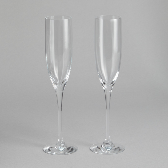 Orrefors - SÅLD "Optica" Champagneglas 2st