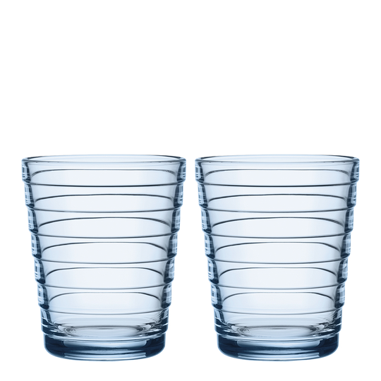 Iittala - Aino Aalto Glas 22 cl 2-pack Aqua