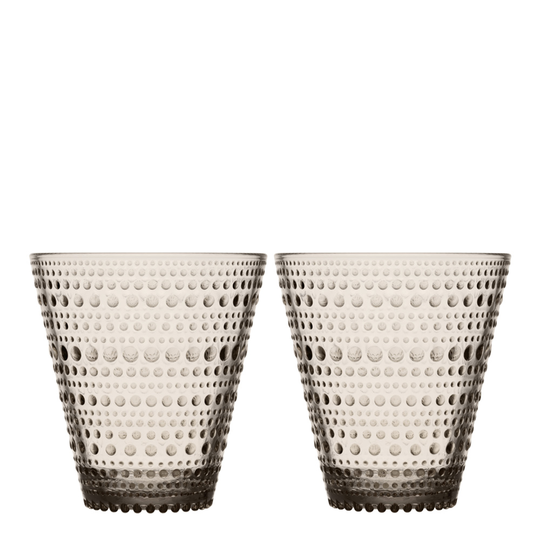 Iittala - Kastehelmi Tumbler 30 cl 2-pack Linne
