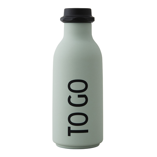 Design Letters - Design Letters To Go Vattenflaska Grön